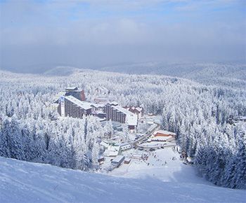 Вид на Боровец со склона