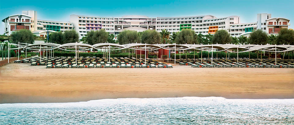 Пляж отеля Cornelia Diamond 5*
