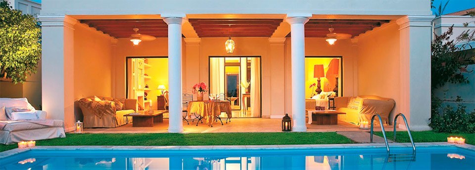 Вилла с бассейном в отеле Grecotel Mandola Rosa