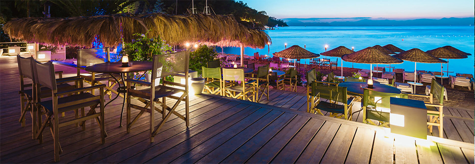 Blue bar отеля Hillside Beach Club 5*