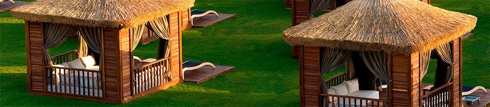 Пляжные павильоны в отеле Maxx Royal Belek Golf & Spa 5*