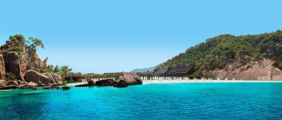 Вид лагуну отеля Maxx Royal Kemer 5*